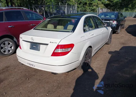 2008 Mercedes-Benz C 300 Luxury 4Matic/Sport 4Matic from USA, damaged, VIN WDDGF81X38F074437